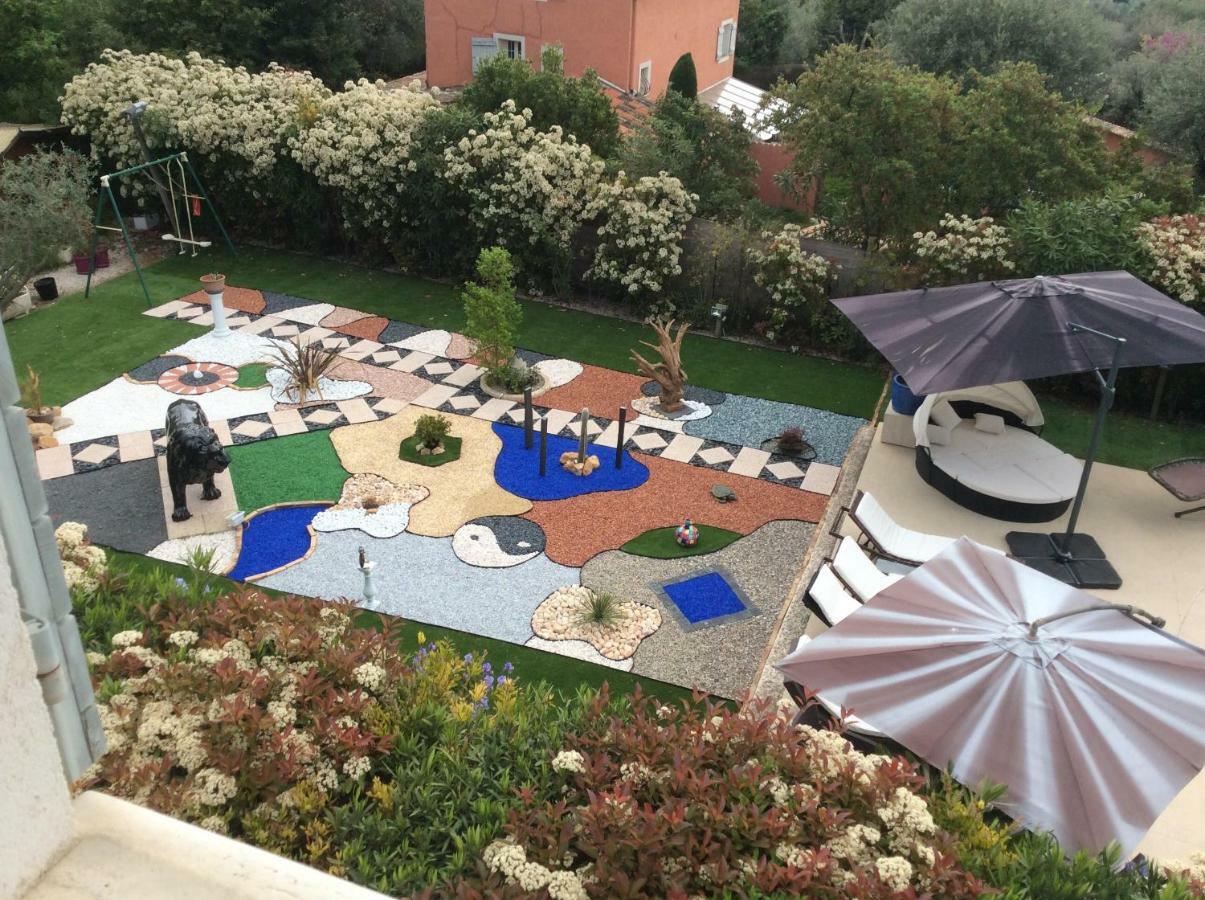 Villa " Des 2Ll " Grasse Exteriör bild